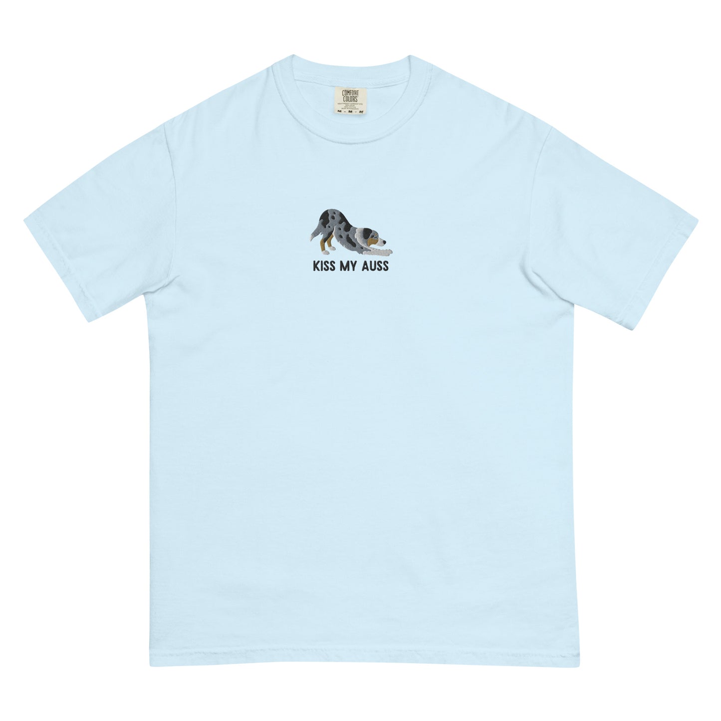 ‘Kiss My Auss’ Aussie Embroidered tee