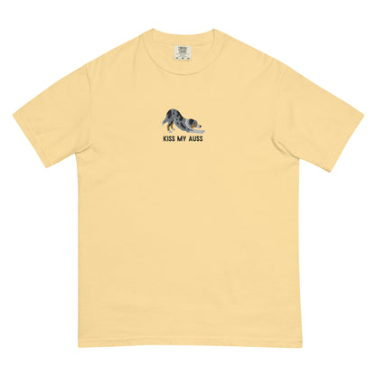 ‘Kiss My Auss’ Aussie Embroidered tee