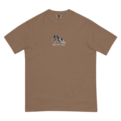 ‘Kiss My Auss’ Aussie Embroidered tee