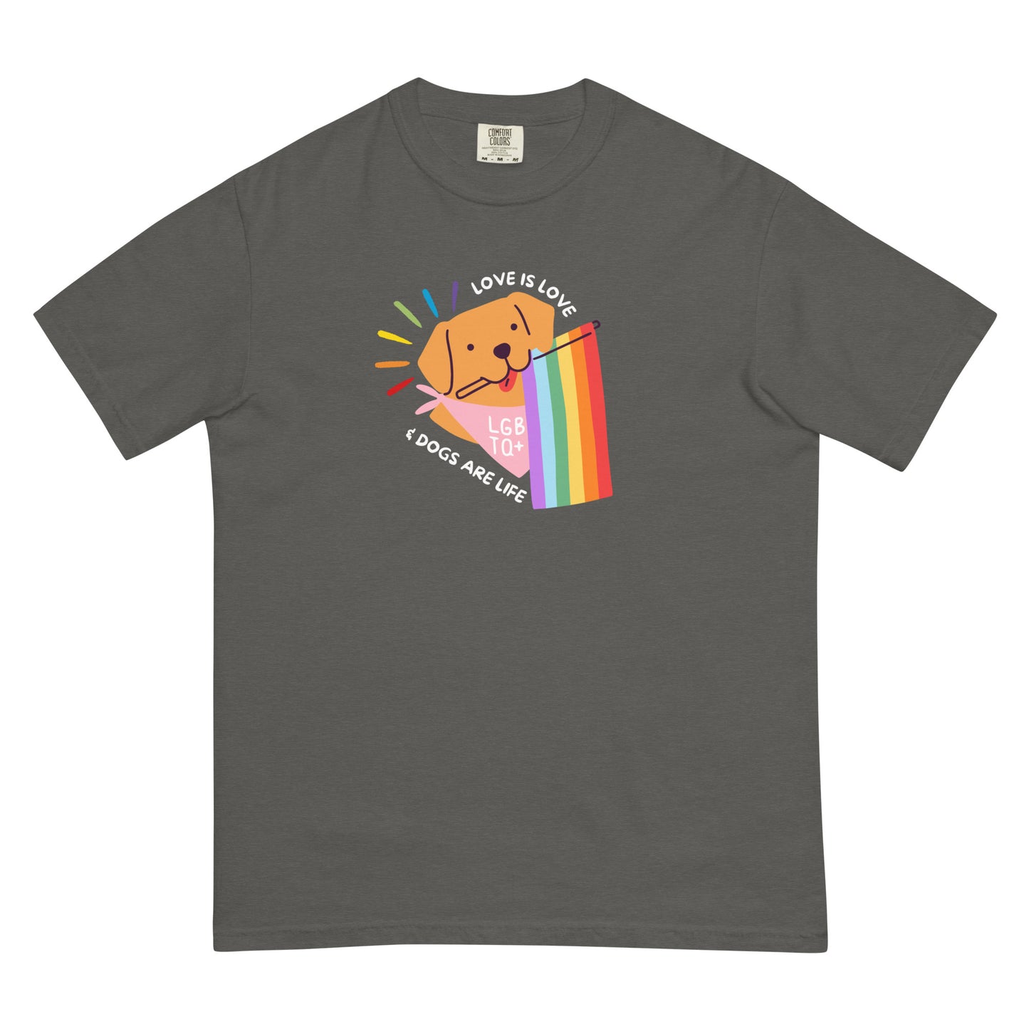 Love is Love Dog Tee