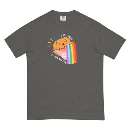 Love is Love Dog Tee
