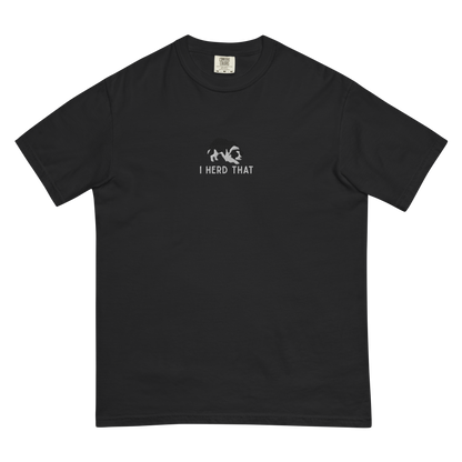 ‘I Herd That’ Border Collie Embroidered tee